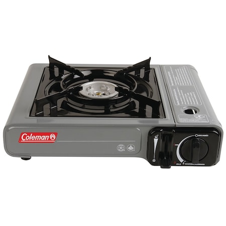 Coleman Table Top 1 Burner Butane Camping Stove - Grey 2000037885